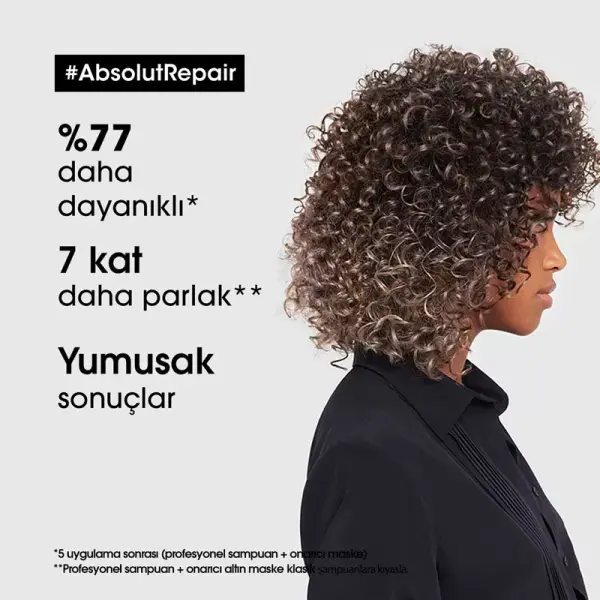 Loreal Professionnel Paris Serie Expert Absolut Repair Yıpranmış Saçlar için Onarıcı Maske 500 ml