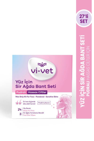 Vi-vet Sir Ağda Yüz Bandı Pudralı 24 lü