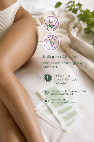 Vi-vet Bikini ve Koltuk Altı Bölgesi Sir Ağda Bant Seti Azulen
