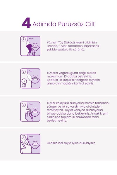 Vi-vet Yüz İçin Tüy Dökücü Krem 30 ml