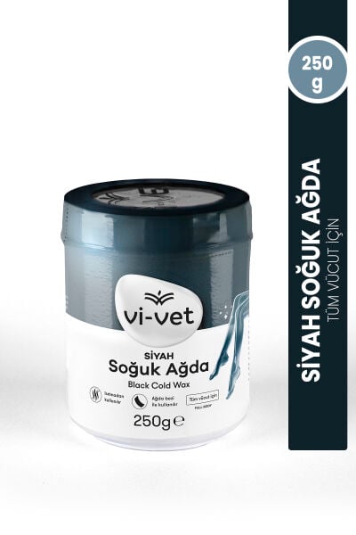 Vi-vet Siyah Soğuk Ağda 250 gr