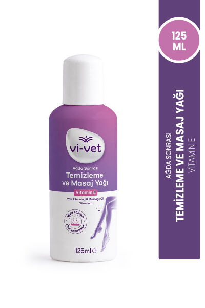 Vi-vet Sir Ağda Temizleme ve Masaj Yağı 125 ml Vitamin E