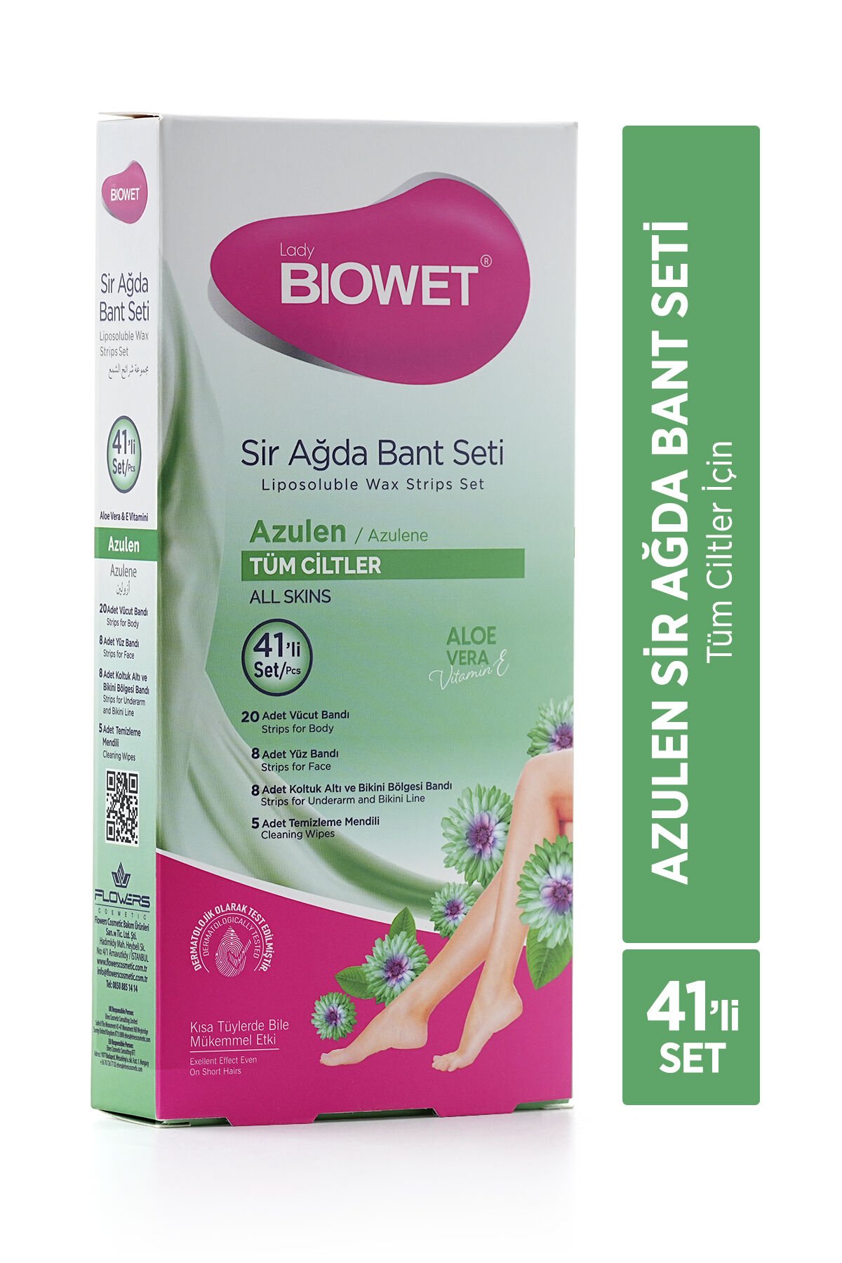 Biowet Sir Ağda Bant Seti Azulen 41'li