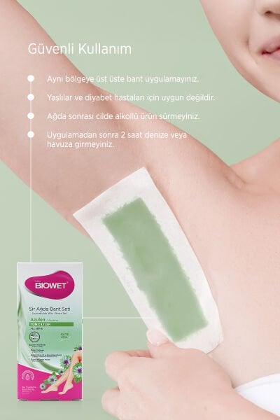 Biowet Sir Ağda Bant Seti Azulen 41'li