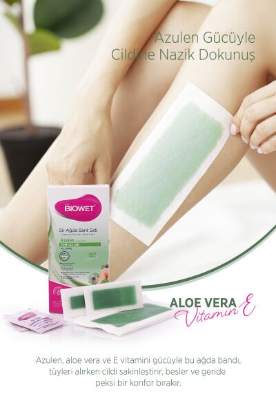 Biowet Sir Ağda Bant Seti Azulen 41'li