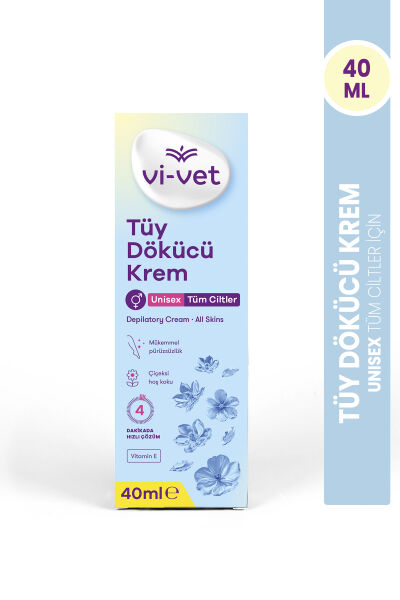 Vi-vet Tüy Dökücü Krem 40 ml
