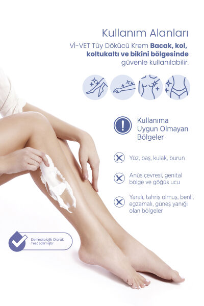 Vi-vet Tüy Dökücü Krem 40 ml