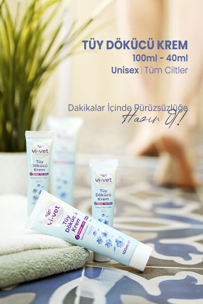 Vi-vet Tüy Dökücü Krem 40 ml