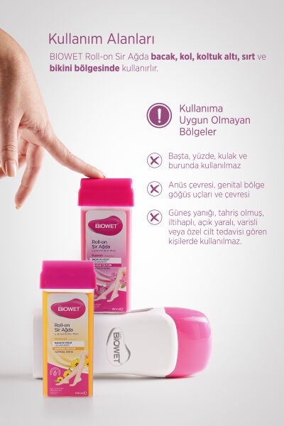 Biowet Isıtıcılı Roll-On Sir Ağda 5'li Set