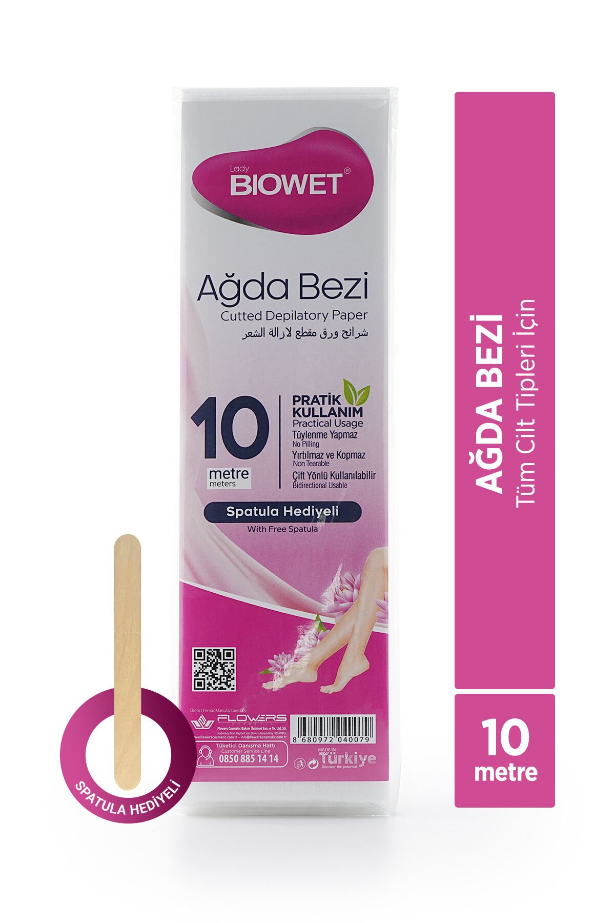 Biowet Ağda Bezi Dilimli 10 Metre