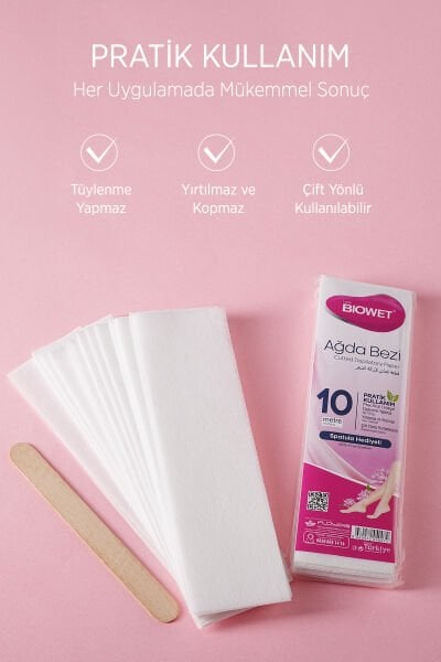 Biowet Ağda Bezi Dilimli 10 Metre
