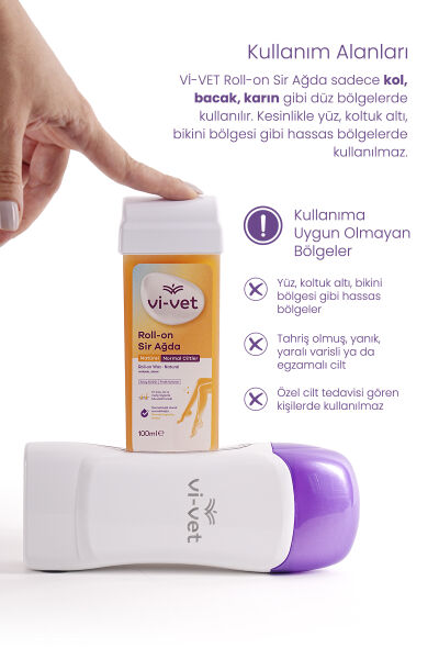 Vi-vet Roll-On Ağda & Isıtıcı Set