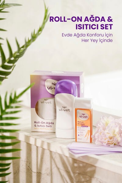 Vi-vet Roll-On Ağda & Isıtıcı Set
