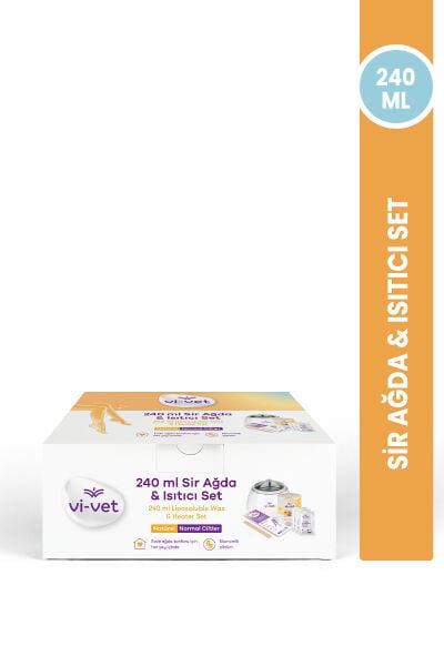 Vi-vet 240 ml Sir Ağda & Isıtıcı Set