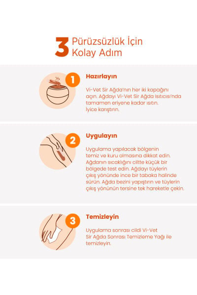 Vi-vet 240 ml Sir Ağda & Isıtıcı Set