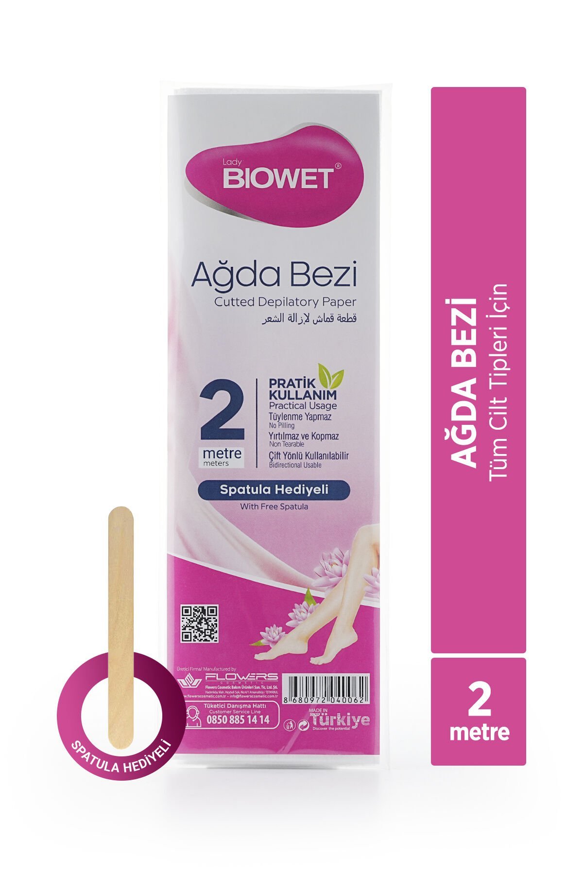 Biowet Ağda Bezi Dilimli 2 Metre