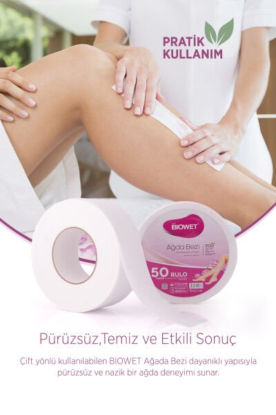 Biowet Ağda Bezi Rulo 50 Metre