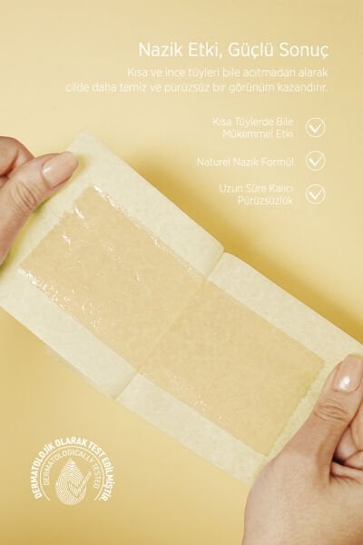 Biowet Sir Ağda Bant Seti Naturel 41'li