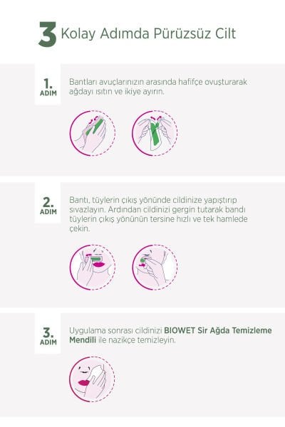 Biowet Azulen Sir Ağda Yüz Bandı 27'li
