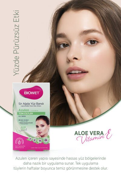 Biowet Azulen Sir Ağda Yüz Bandı 27'li