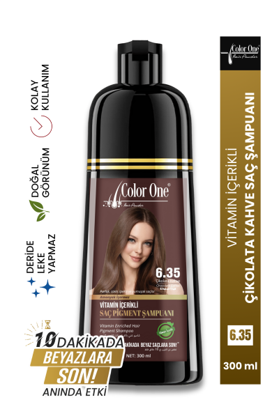 Color One Şampuan 300 ml Çikolata Kahve 6.35