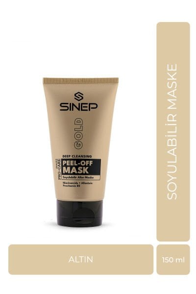 Sinep Soyulabilir Gold Maske 150 ml