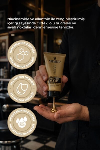 Sinep Soyulabilir Gold Maske 150 ml