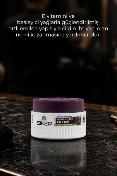 Sinep El Yüz Kremi Yoğurt & Böğürtlen 300 ml