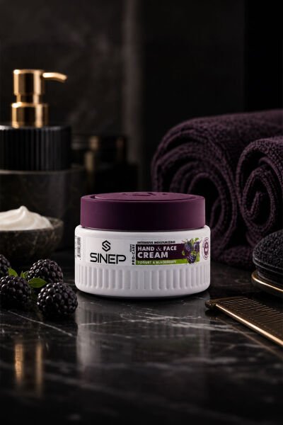 Sinep El Yüz Kremi Yoğurt & Böğürtlen 300 ml