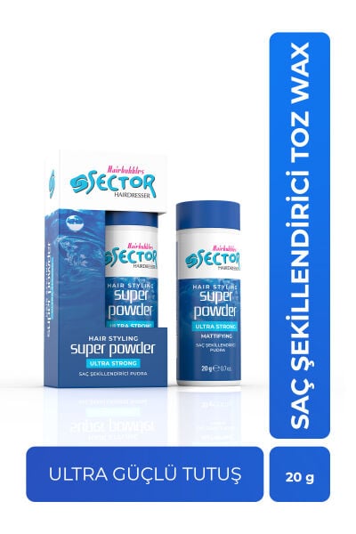 Sector Ultra Güçlü Tutuş Toz Wax 20 g