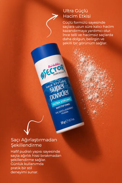 Sector Ultra Güçlü Tutuş Toz Wax 20 g