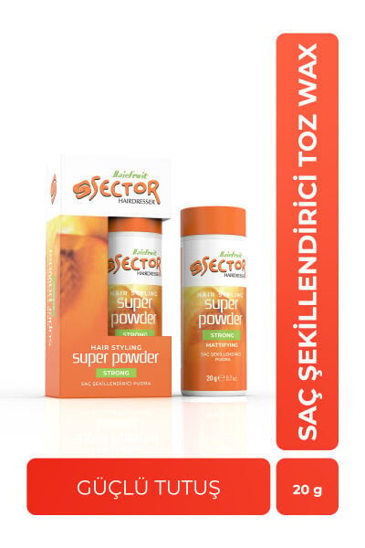 Sector Güçlü Tutuş Toz Wax 20 g