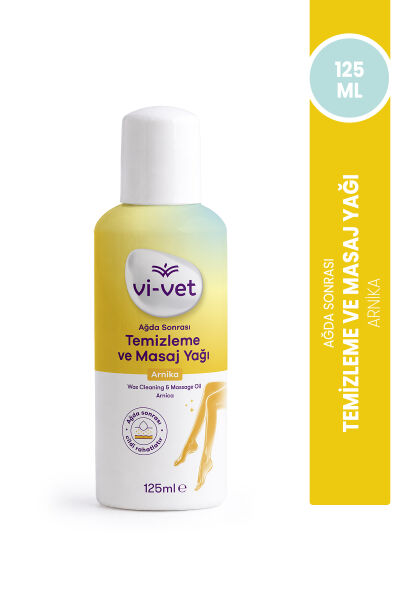 Vi-vet Sir Ağda Temizleme ve Masaj Yağı 125 ml Arnika