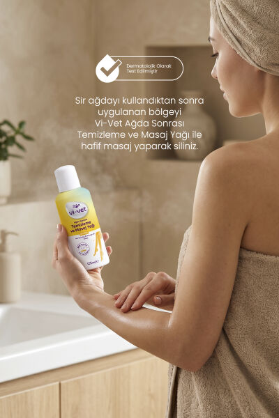 Vi-vet Sir Ağda Temizleme ve Masaj Yağı 125 ml Arnika