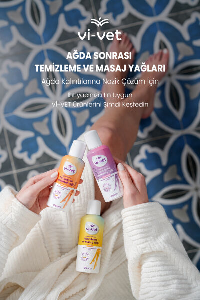 Vi-vet Sir Ağda Temizleme ve Masaj Yağı 125 ml Arnika