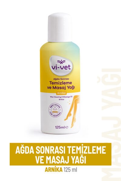 Vivet Sir Ağda Temizleme ve Masaj Yağı 125 ml Arnika