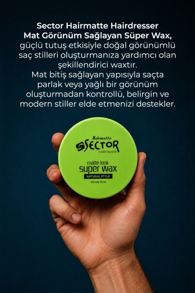 Sector Super Wax Matte 150 ml