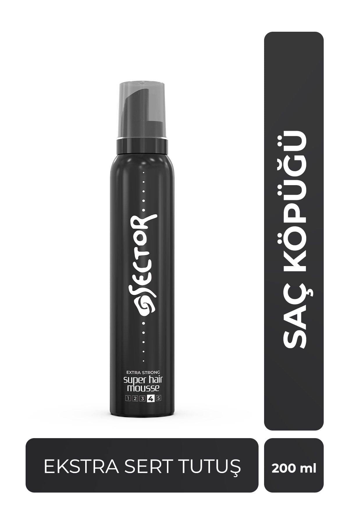 Sector Ekstra Sert Saç Köpüğü 200 ml