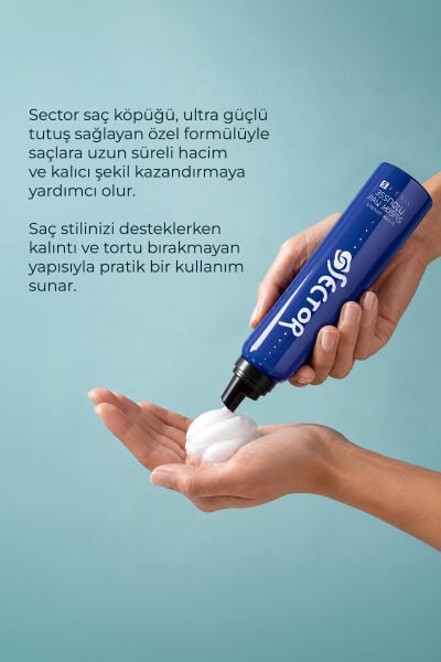 Sector Ultra Sert Saç Köpüğü 200 ml
