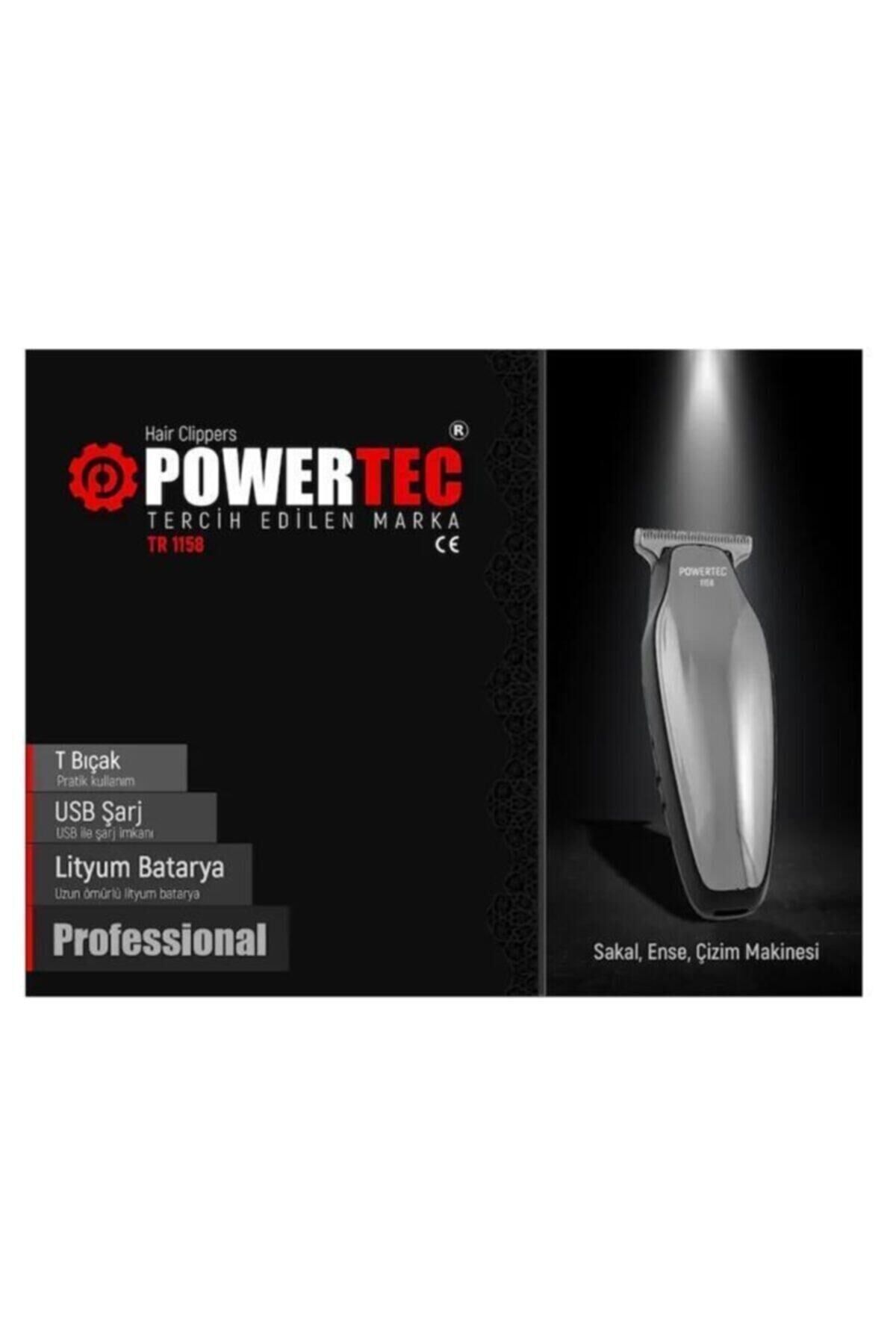 Powertec TR-1158 Saç Sakal Tıraş Makinesi