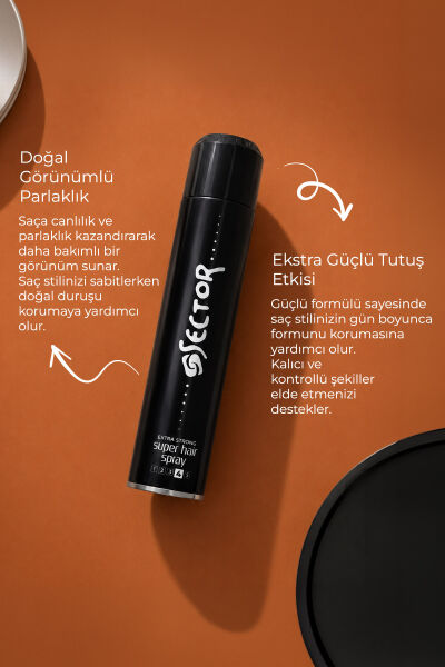 Sector Ekstra Sert Saç Spreyi 400 ml