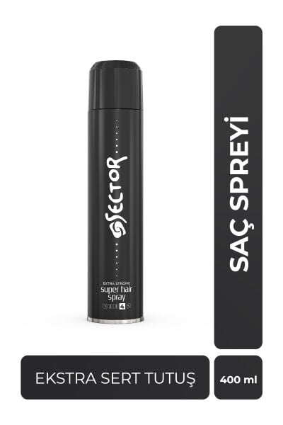 Sector Ekstra Sert Saç Spreyi 400 ml