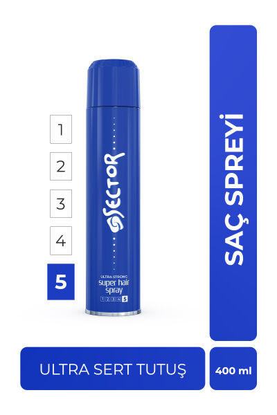 Sector Ultra Sert Saç Spreyi 400 ml
