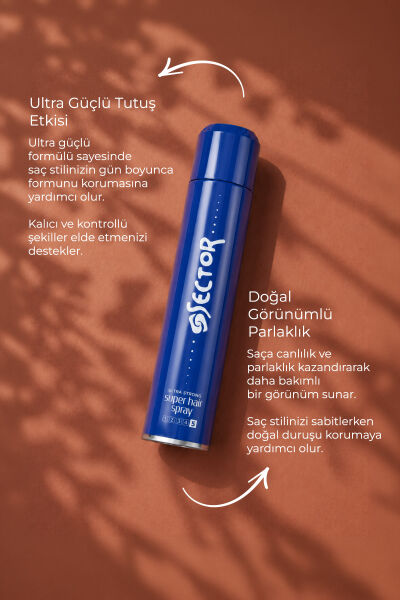 Sector Ultra Sert Saç Spreyi 400 ml