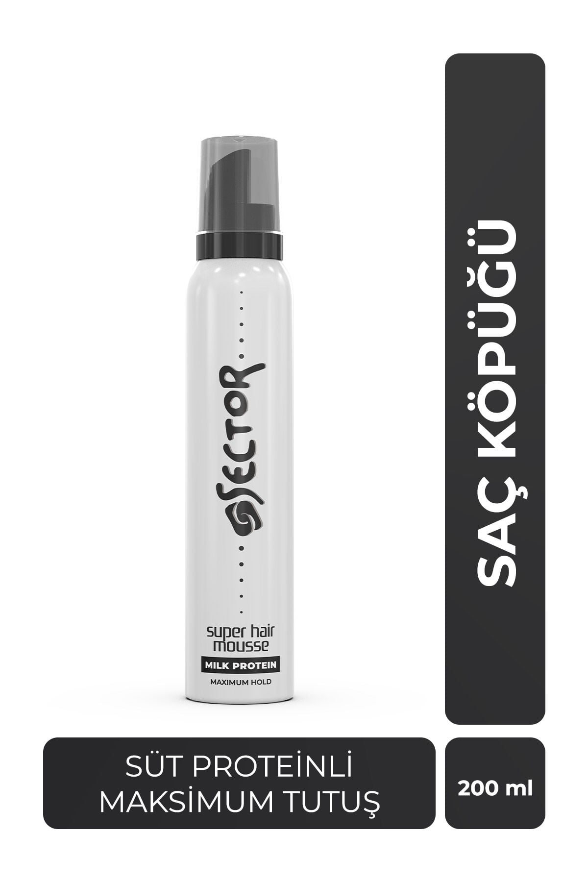 Sector Süt Proteinli Saç Köpüğü 200 ml