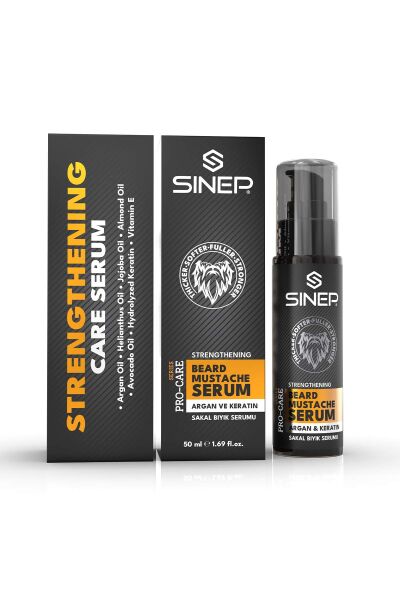 Sinep Sakal Bıyık Serumu Argan & Keratin 50 ml