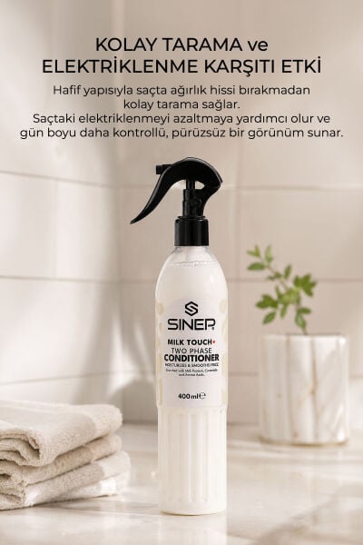 Sinep Çift Fazlı Fön Suyu 400 ml