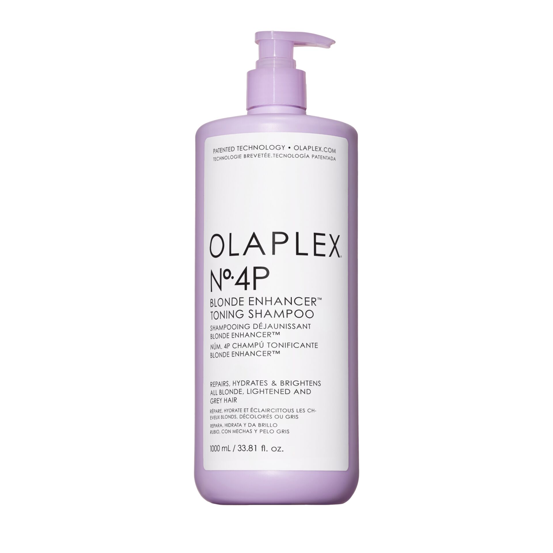 Olaplex No. 4P Blonde Enhancer Toning Mor Şampuan 1000 ml