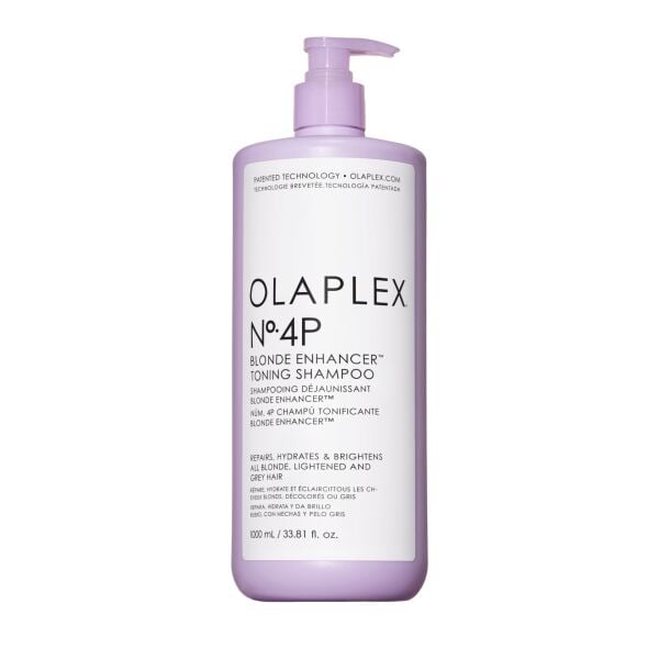 Olaplex No. 4P Blonde Enhancer Toning Mor Şampuan 1000 ml