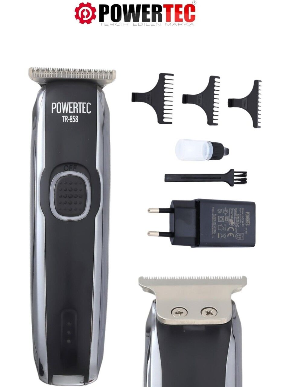 Powertec TR-858 Traş Makinesi